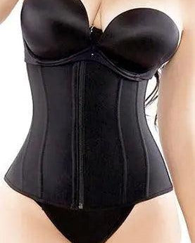All day Clip & Zip Colombian Waist trainer black .