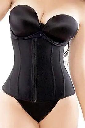 All day Clip & Zip Colombian Waist trainer black .