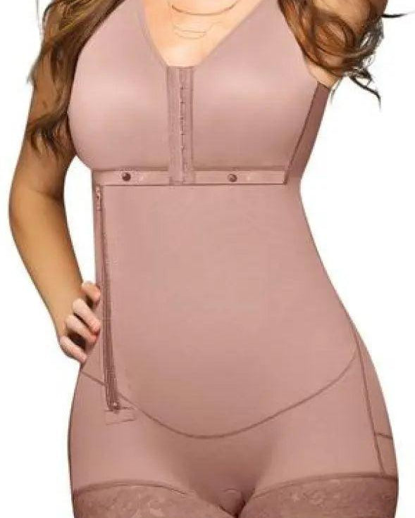 Bra Colombian Faja with Side Zipper #09053 - Pretty Girl Curves Waist Trainers & Shapewear