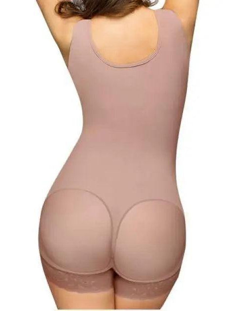 Bra Colombian Faja with Side Zipper #09053 - Pretty Girl Curves Waist Trainers & Shapewear