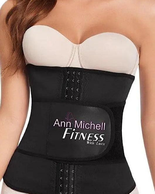 Compression Fitness Latex Waist Trainer - Pretty Girl Curves Waist Trainers & Shapewear