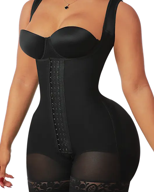 Curvy Body Smart Fit Colombian Faja with FUPA control, post-BBL shapewear