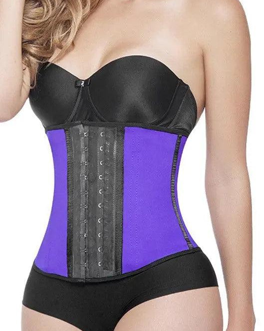 Elite Gym Work Out Waist Trainer Purple - Pretty Girl Curves Waist Trainers & Shapewear
