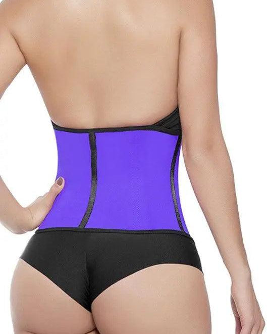 Elite Gym Work Out Waist Trainer Purple - Pretty Girl Curves Waist Trainers & Shapewear