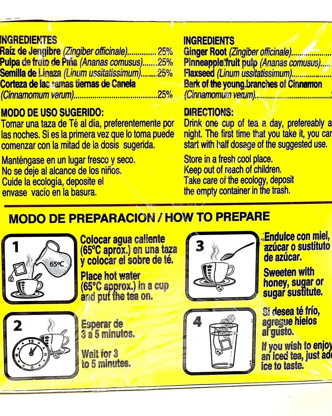 Flat Stomach Ginger and cinammon weightloss tea - Pretty Girl Curves Waist Trainers & Shapewear