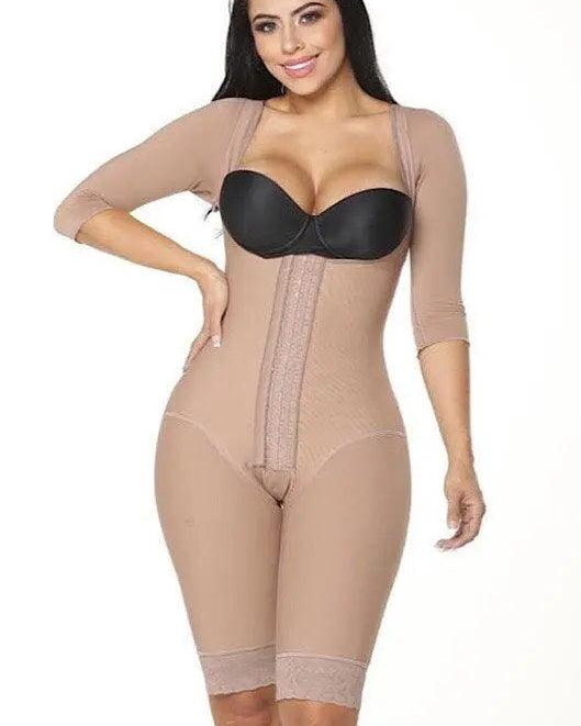 Gama Alta Stage 2 with sleeves Post Op Faja #0310 - Pretty Girl Curves Waist Trainers & Shapewear