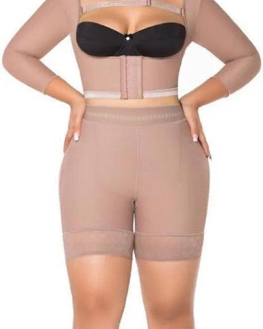 Gama Slim Post Surgery Arm Vest With Sleeves #0503 - Pretty Girl Curves Waist Trainers & Shapewear