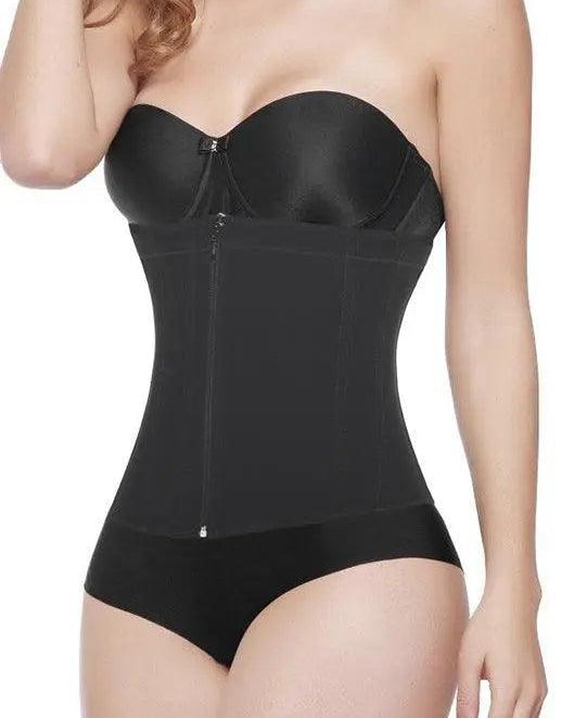 Hourglass Clip And Zip Short Torso Waist Trainer #1024E - Pretty Girl Curves Waist Trainers & Shapewear