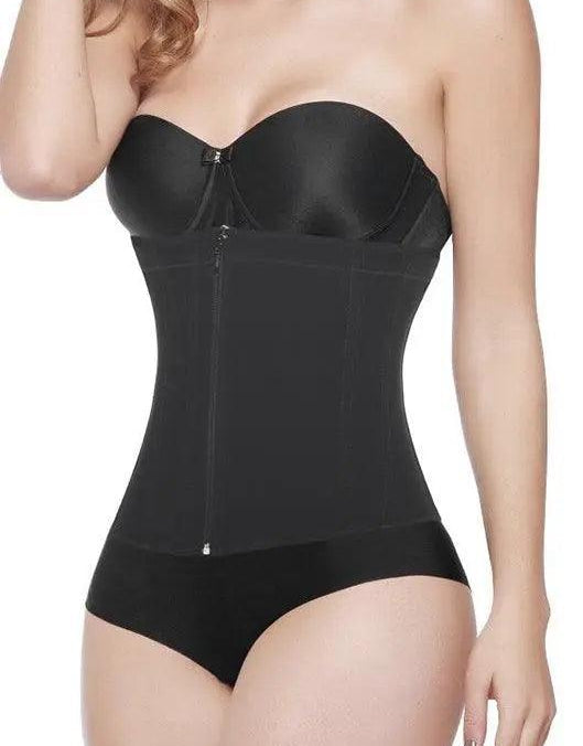 Hourglass Clip And Zip Short Torso Waist Trainer #1024E - Pretty Girl Curves Waist Trainers & Shapewear