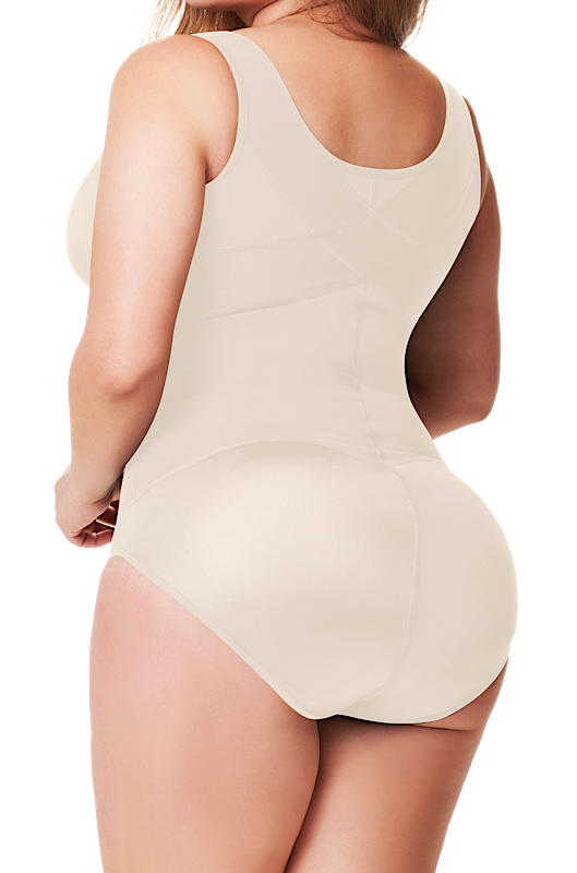 Colombian Full Cover Panty Shaper with Bra – Tummy & Waist Control #1600