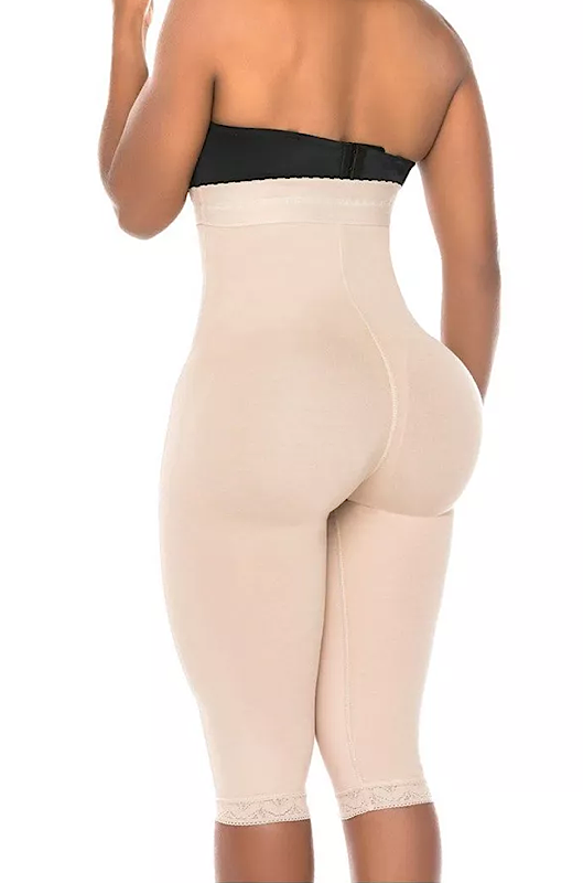 High waist Moderate Compression butt lifting capris #0219