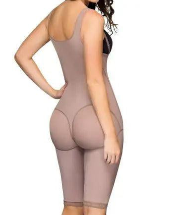 Knee length Post Surgery high back faja #09175 - Pretty Girl Curves Waist Trainers & Shapewear