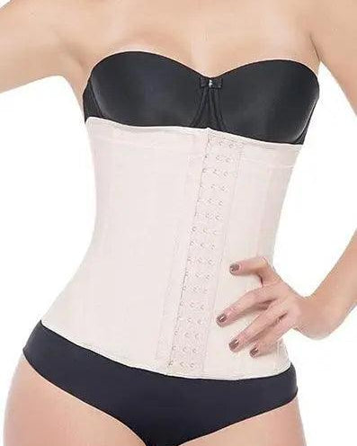Latex free Instant Hourglass Waist Trainer with Hooks #1024A - Pretty Girl Curves Waist Trainers & Shapewear