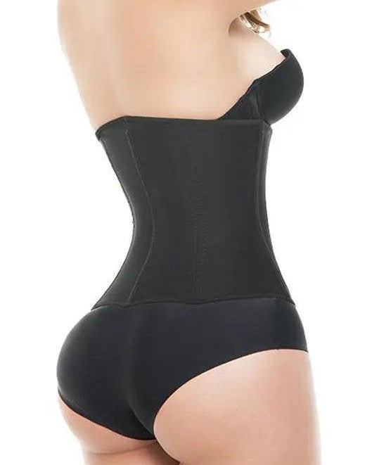 Latex free Instant Hourglass Waist Trainer with Hooks #1024A - Pretty Girl Curves Waist Trainers & Shapewear