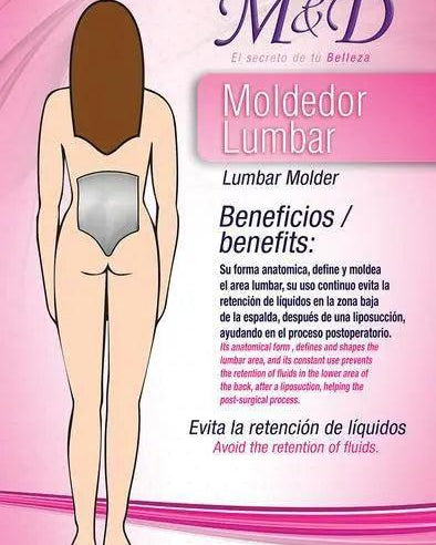 Lumbar Post Op Bbl Back Board By Fajas M y D - Pretty Girl Curves Waist Trainers & Shapewear