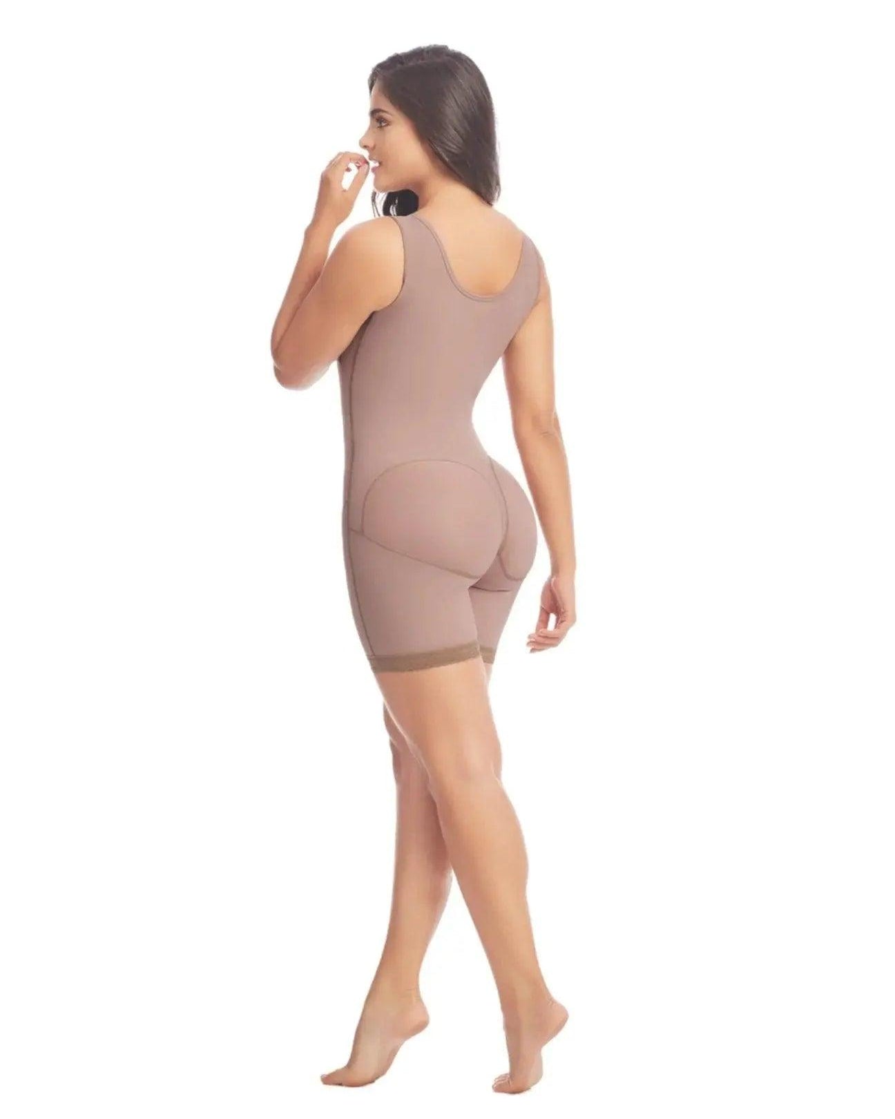 Mid thigh High compression with bra #09215 - Pretty Girl Curves Waist Trainers & Shapewear