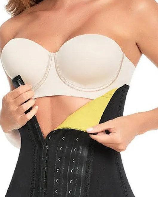 Neo Latex Sauna Long Torso Waist Cincher #2039 - Pretty Girl Curves Waist Trainers & Shapewear