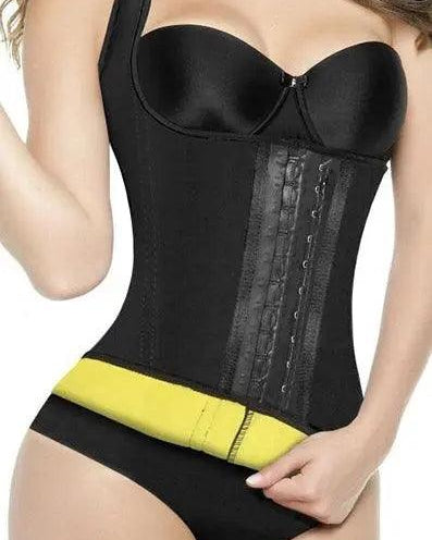 Neo Latex Waist Training Sweat Vest 3 Hooks #2040D - Pretty Girl Curves Waist Trainers & Shapewear