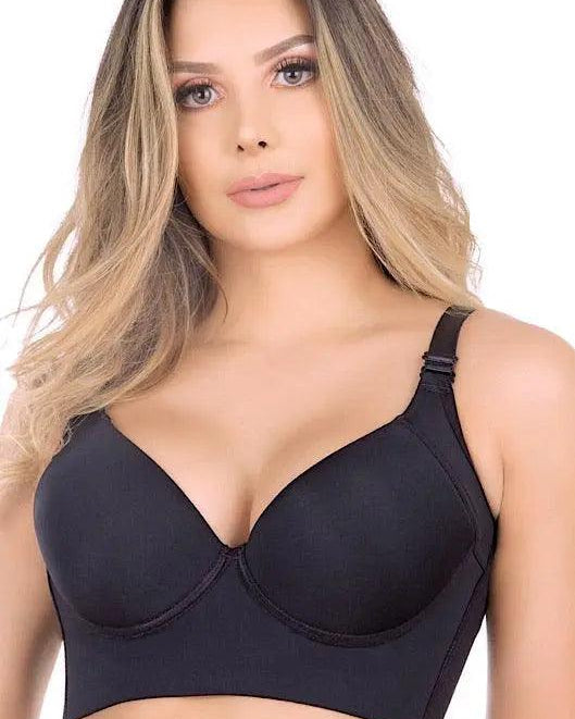 No More pesky bra rolls Firm Side Compression Bra - Pretty Girl Curves Waist Trainers & Shapewear