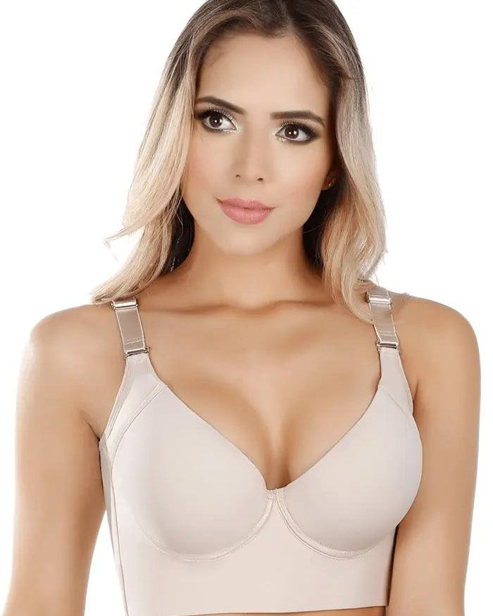 No More pesky bra rolls Firm Side Compression Bra - Pretty Girl Curves Waist Trainers & Shapewear