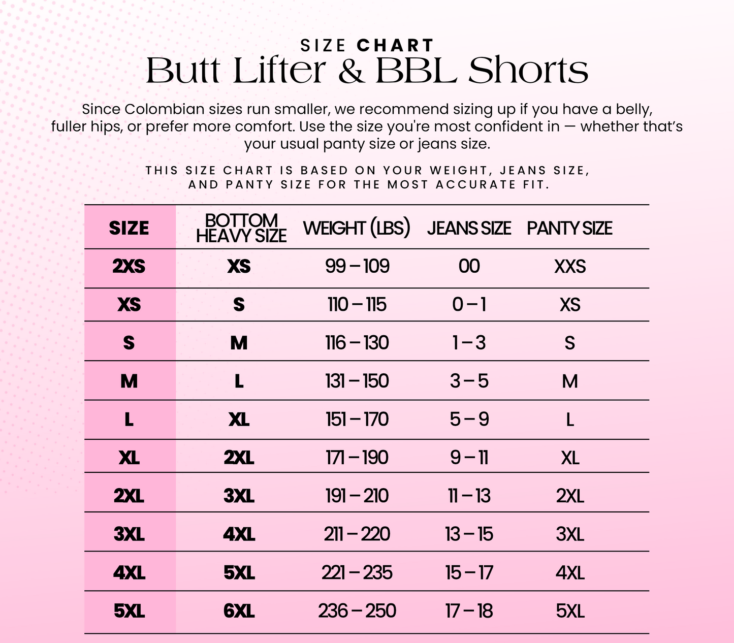 Bbl Invisible butt lifter shorts #1374