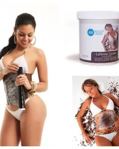 SNATCH BODY Slim my waist cream & Wrap Bundle - Pretty Girl Curves Waist Trainers & Shapewear