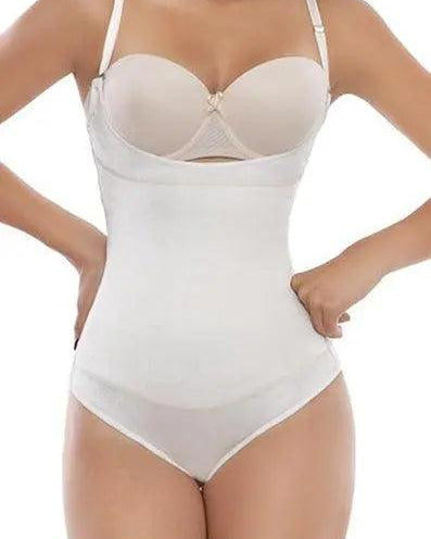 Seamless Latex body Shaper panty Style 1061A - Pretty Girl Curves Waist Trainers & Shapewear