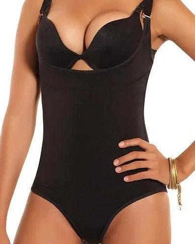 Seamless Latex body Shaper panty Style 1061A - Pretty Girl Curves Waist Trainers & Shapewear