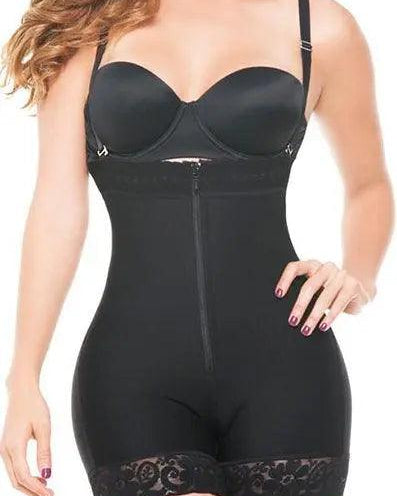 Short Strapless Faja With Removable Straps #5040 - Pretty Girl Curves Waist Trainers & Shapewear