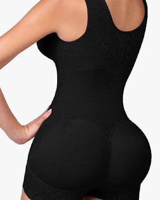 Short Style Compression Faja with bra and Back Coverage #6164 - Pretty Girl Curves Waist Trainers & Shapewear