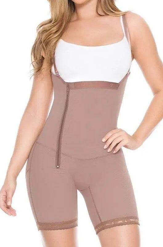 Side zipper thin strap faja  #09048 - Pretty Girl Curves Waist Trainers & Shapewear