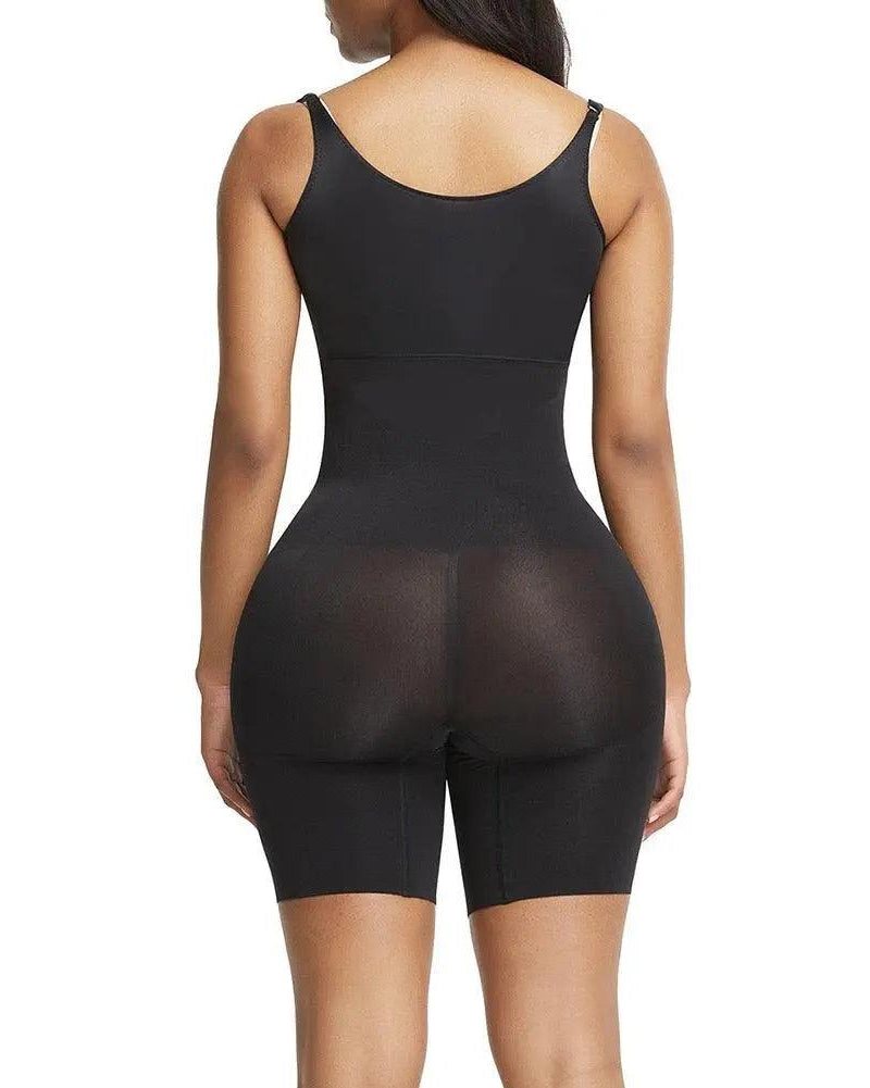 Skinz Power Mesh seamless Bodysuit #0097 - Pretty Girl Curves Waist Trainers & Shapewear