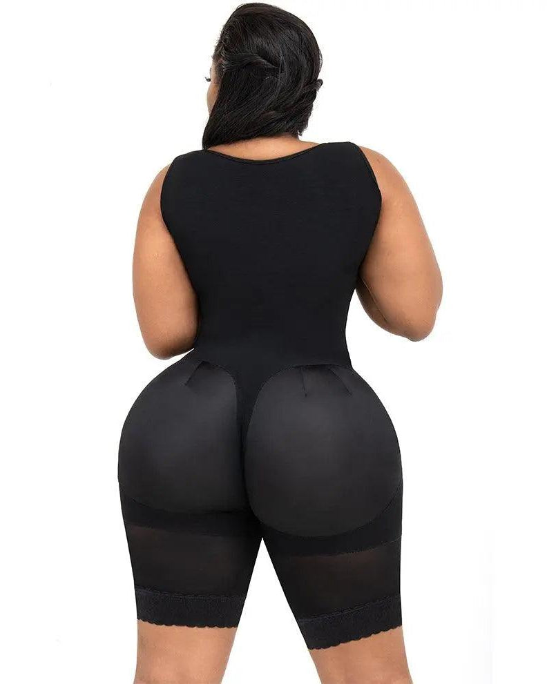 Stage 1 Curvy Body Post lipo & Bbl Mid thigh Faja #8446 - Pretty Girl Curves Waist Trainers & Shapewear