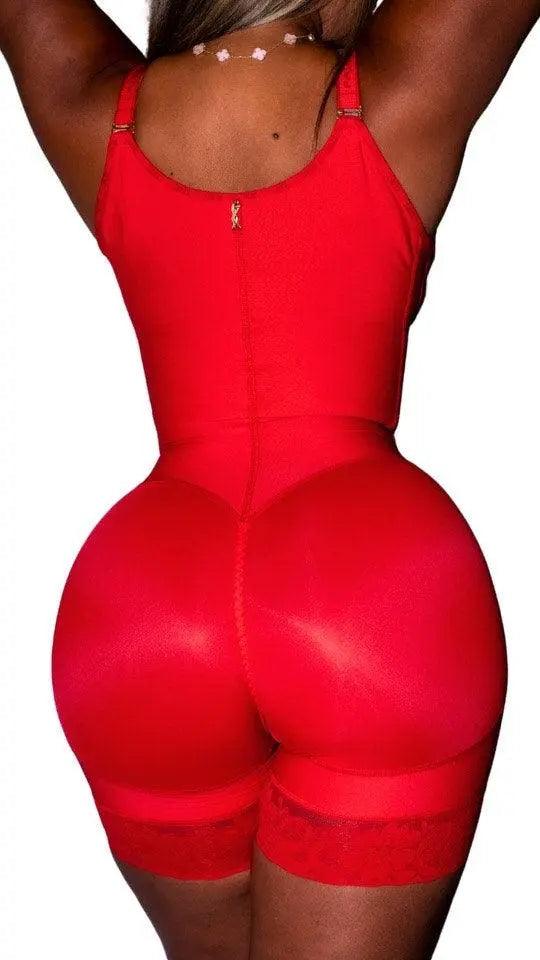 Stage 3 Smart Fit Ferrari Red Faja #0218R - Pretty Girl Curves Waist Trainers & Shapewear