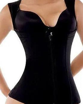 Thick Strap Clip and Zip Vest Waist Trainer #5055 - Pretty Girl Curves Waist Trainers & Shapewear