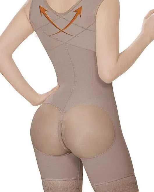 Tummy Tuck Post Surgery Thick Strap Faja #6185 - Pretty Girl Curves Waist Trainers & Shapewear