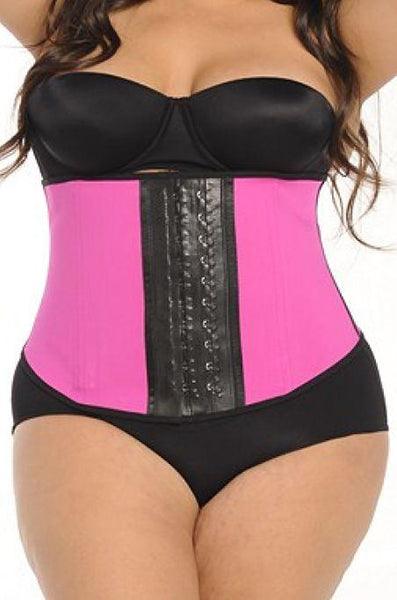 Plus Size Curvy Girl Work Out Waist Trainer