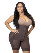Smart Fit Hourglass Sculpt BBL Faja with FUPA compression and zero hip compression – Colombian high compression faja for curvy women.