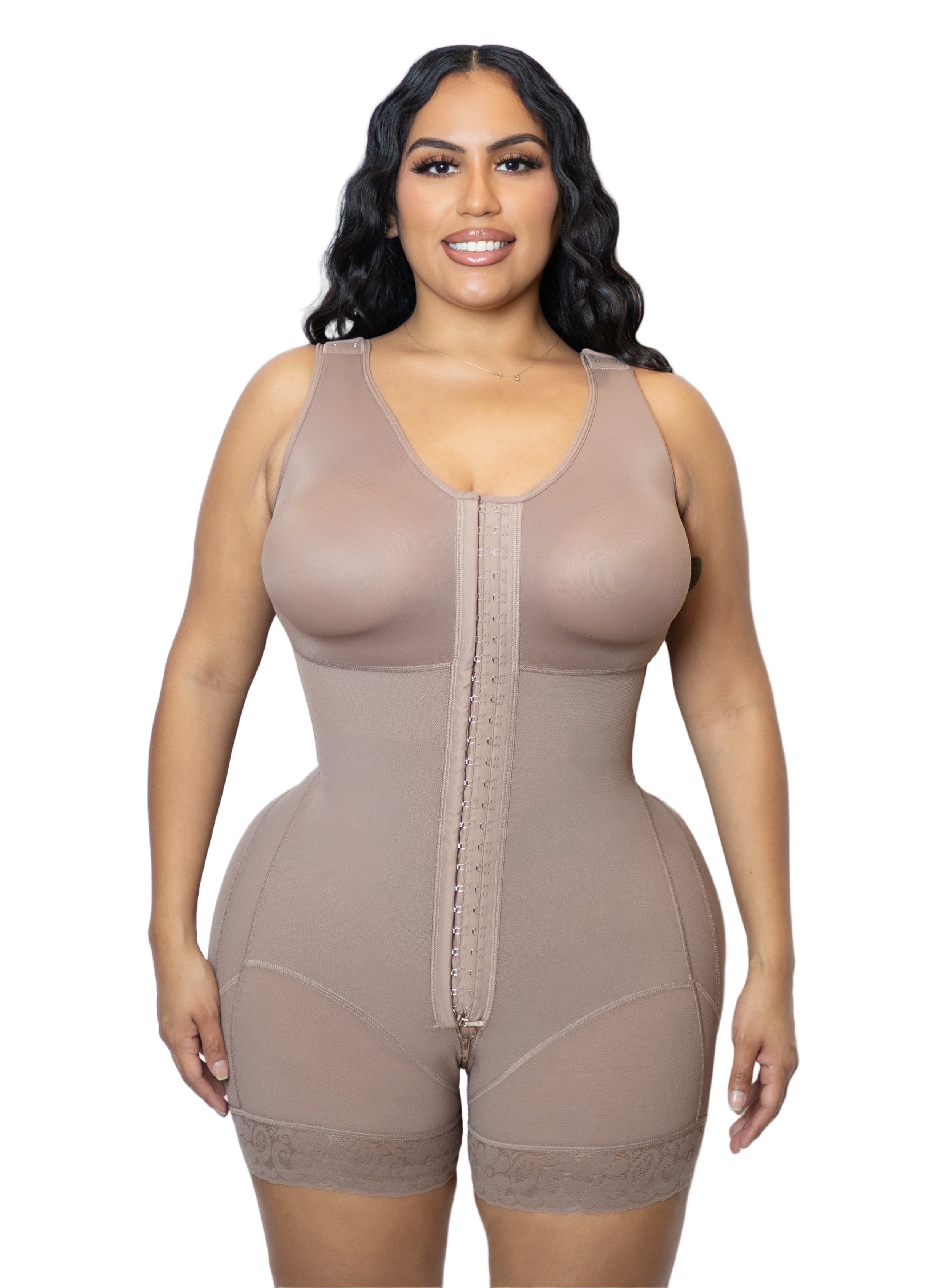 Smart Fit Hourglass Faja with Bra – Powernet Stage 2 shaper for curvy and slim women.”