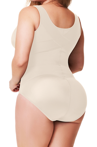 Colombian Full Cover Panty Shaper with Bra – Tummy & Waist Control #1600