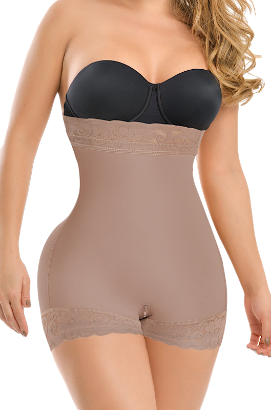 Colombian Seamless Boyshort Shaper #8395 – High Compression Shapewear