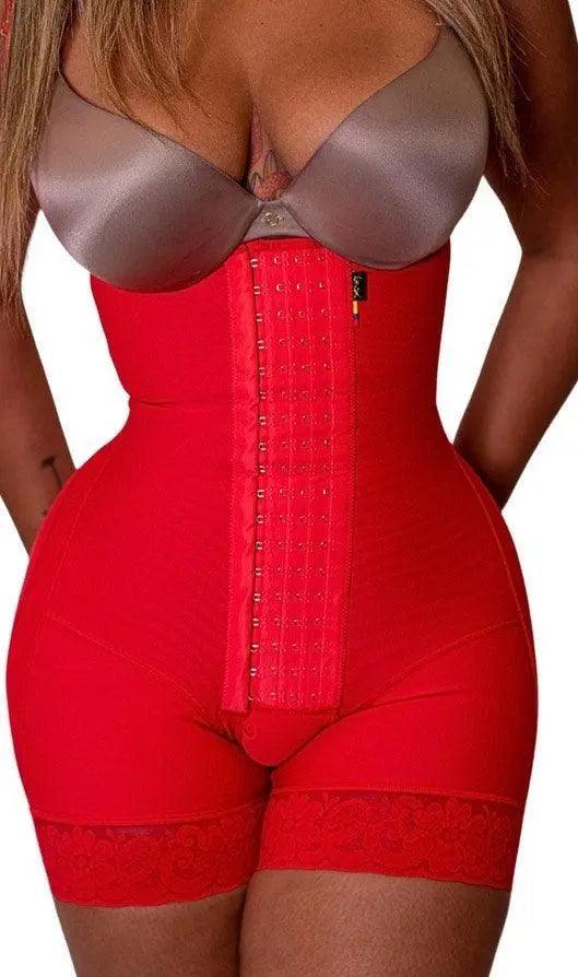 Stage 3 Smart Fit Ferrari Red Faja #0218R - Pretty Girl Curves Waist Trainers & Shapewear