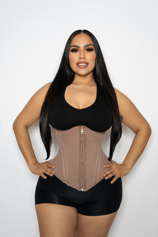 Ultra Snatch Zipper Waist Trainer #1026M
