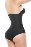 Latex free Instant Hourglass Waist Trainer with Hooks #1024A - Pretty Girl Curves