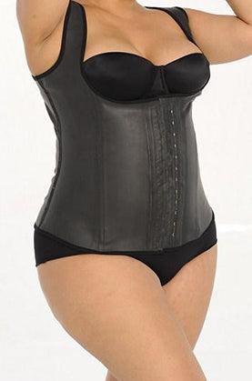 Plus size thick strap vest with 3 rows
