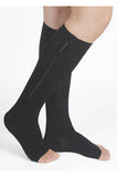 Post Op Anti Embolism Black Compression Socks