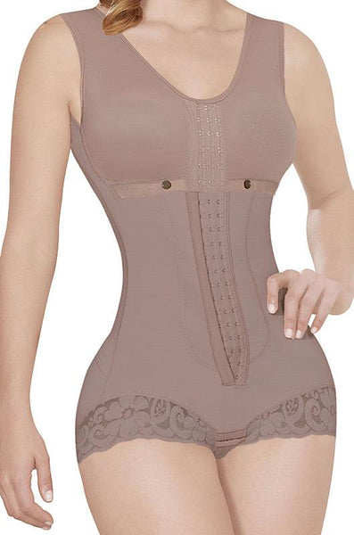 Short Style Compression Faja with bra and Back Coverage #6164 - Pretty Girl Curves