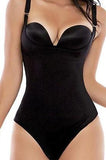 Seamless Braless Firm Control Thong Body Suit Slims Waist Instantly